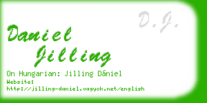 daniel jilling business card